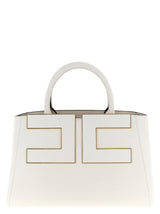 Sac cabas Elisabetta Franchi blanc en polyester