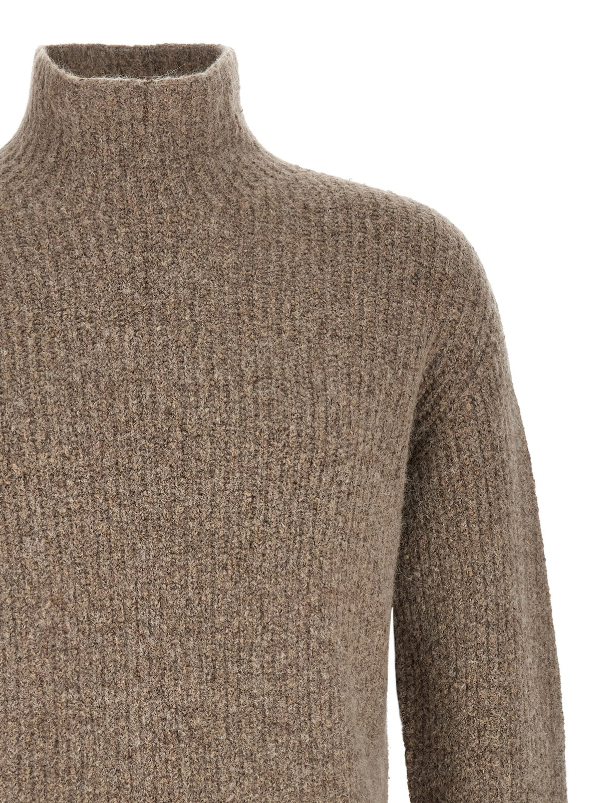 Cardigan Roberto Collina en coton beige