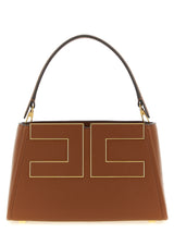 Sac à main Elisabetta Franchi en polyester marron