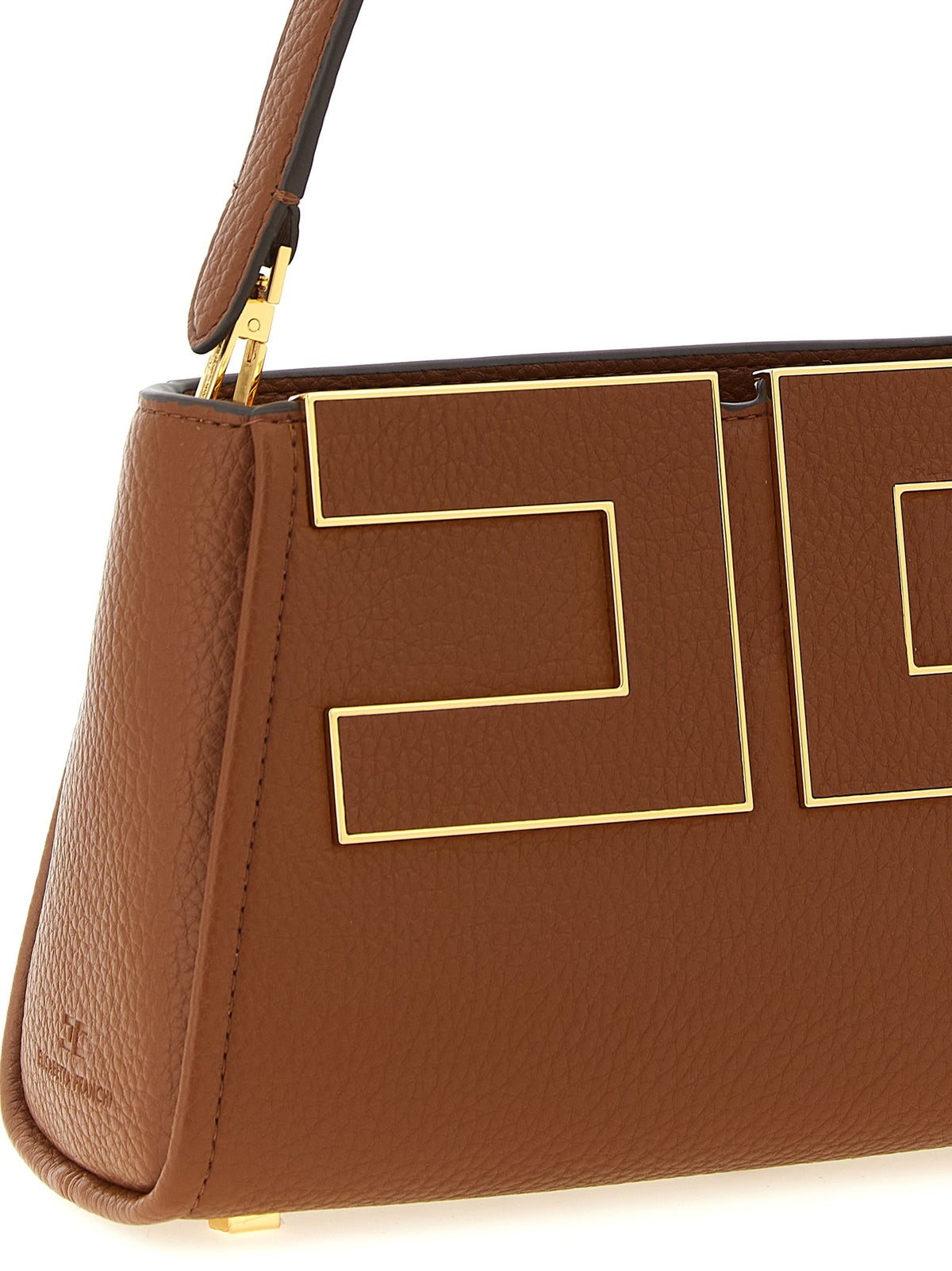 Sac à main Elisabetta Franchi en polyester marron