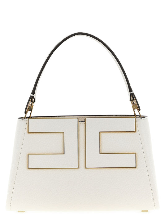 Elisabetta Franchi White Polyester Handbag