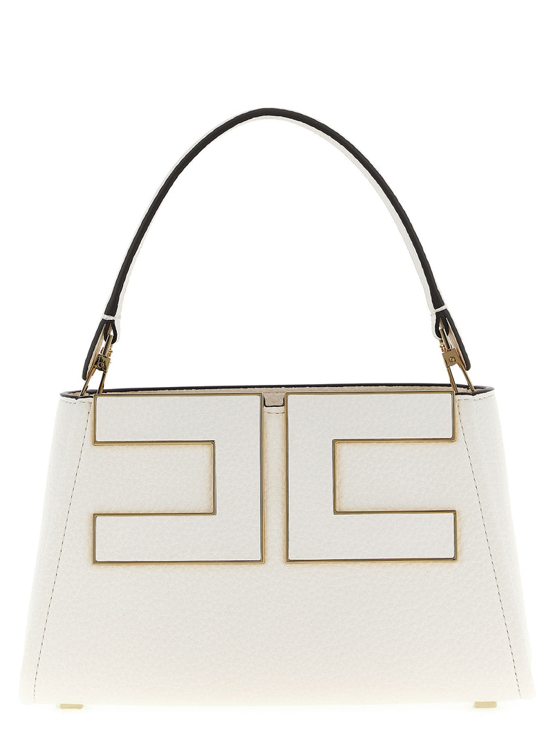 Elisabetta Franchi White Polyester Handbag