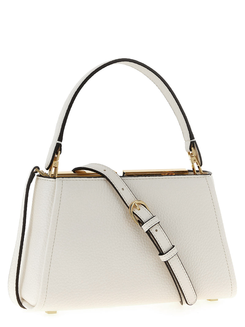 Elisabetta Franchi White Polyester Handbag