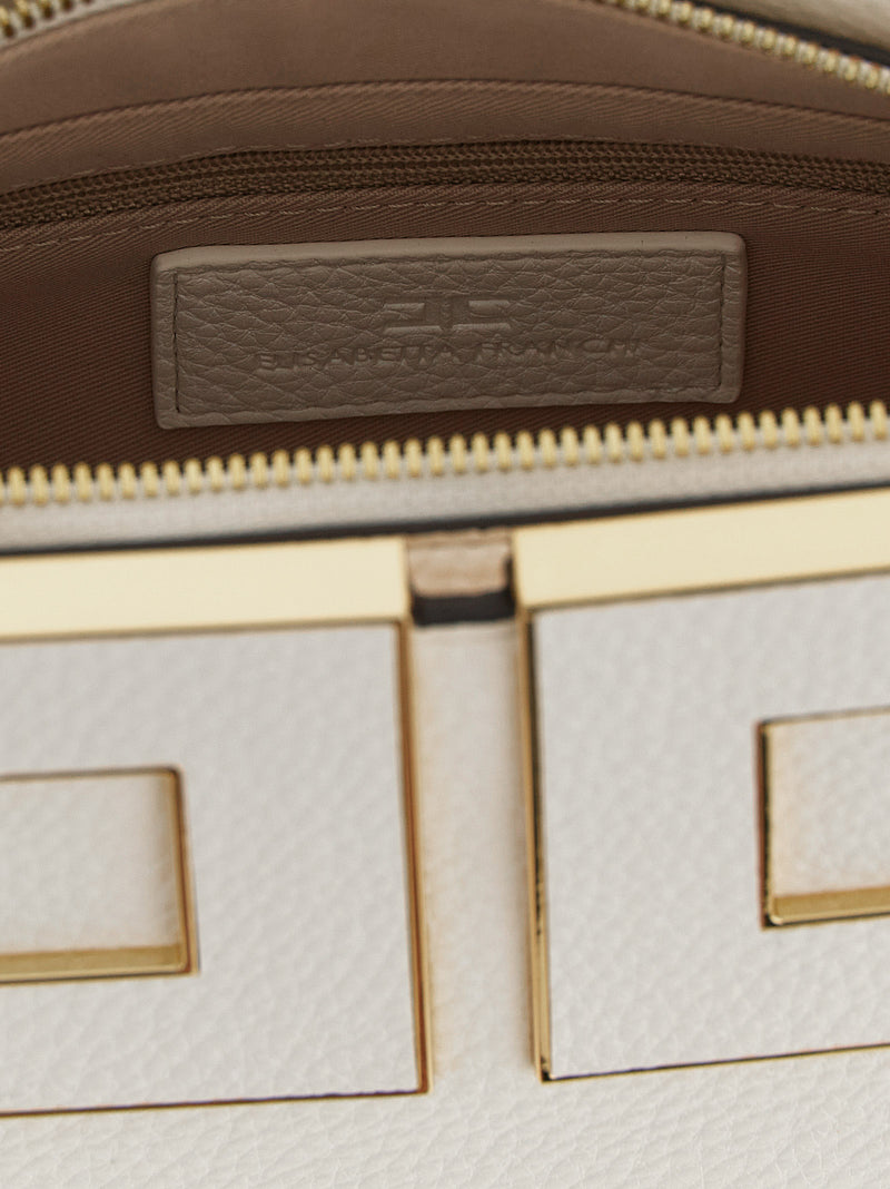 Elisabetta Franchi White Polyester Handbag