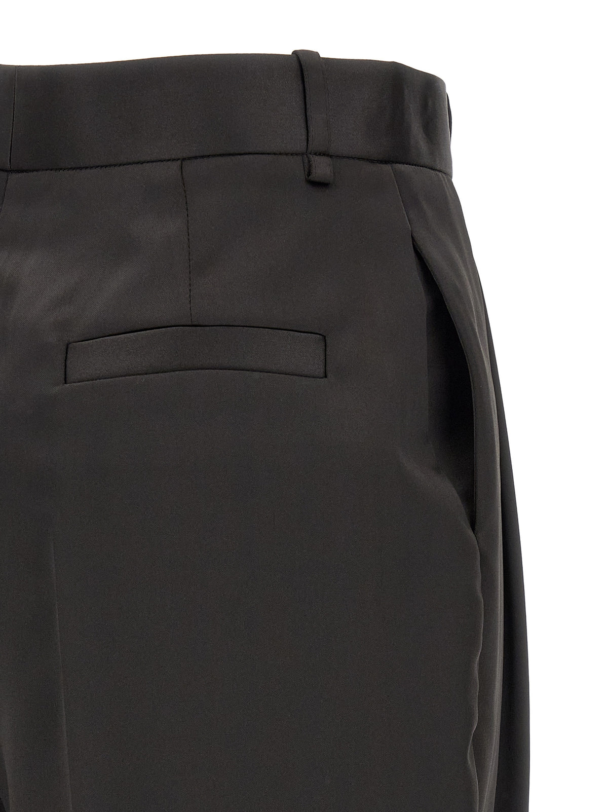 Pantacourt noir en polyester Elisabetta Franchi