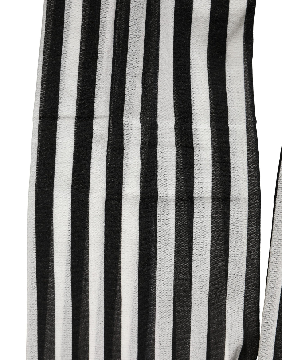 Collant rayé noir et blanc Dolce & Gabbana