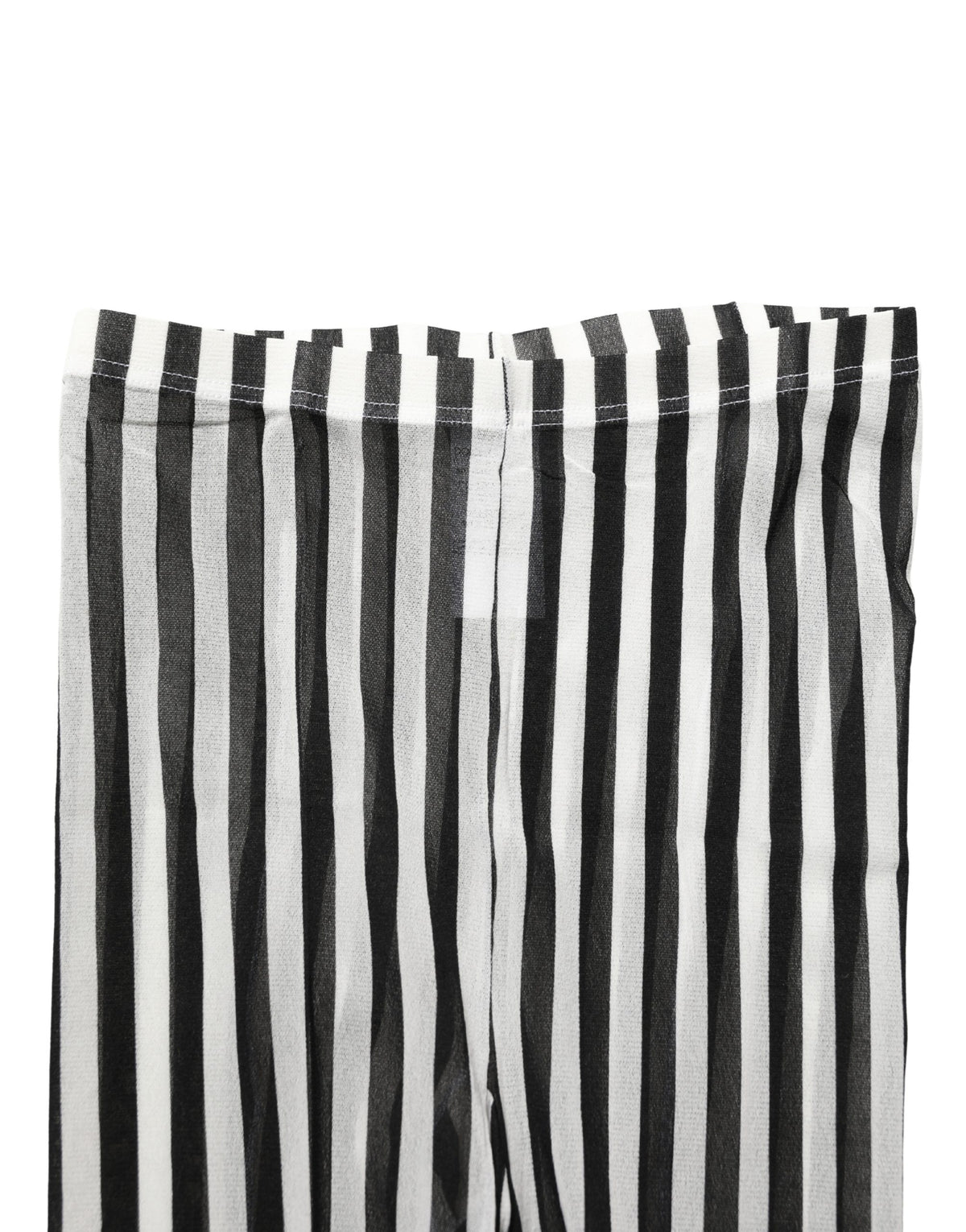 Collant rayé noir et blanc Dolce & Gabbana