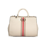 Sac à main Guess en polyuréthane beige pour femme