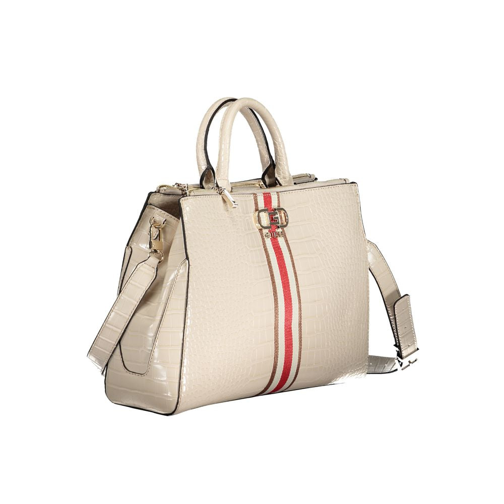 Sac à main Guess en polyuréthane beige pour femme