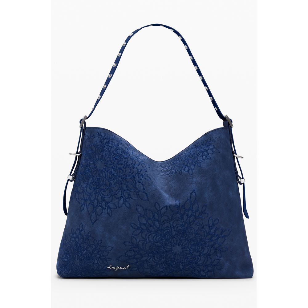 Sac à bandoulière Desigual en polyuréthane bleu pour femme