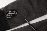 Chaussettes mi-mollet transparentes en maille de nylon noire Dolce & Gabbana