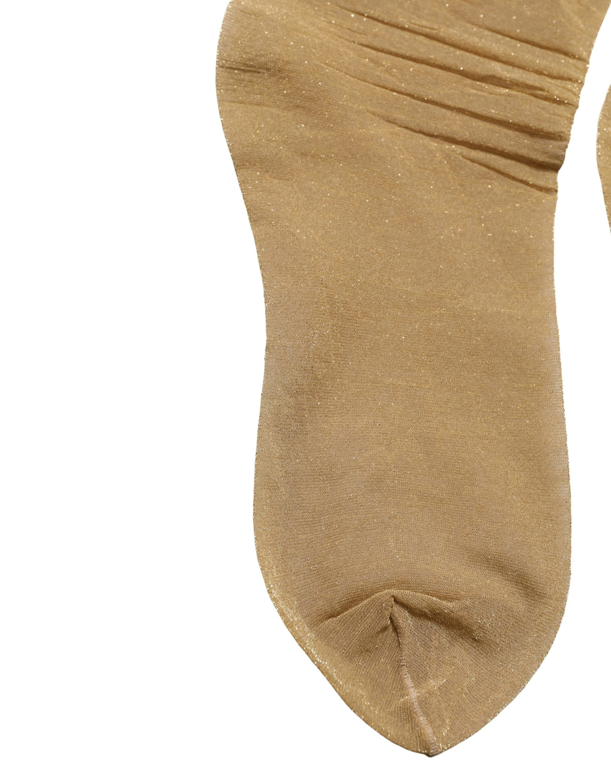 Dolce & Gabbana Chaussettes hautes marron extensibles à motif floral et cristaux transparents