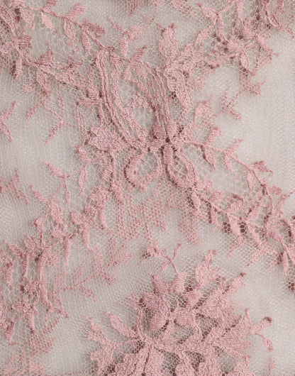 Dolce & Gabbana Pink Floral Lace Tights Stockings Pantyhose Socks