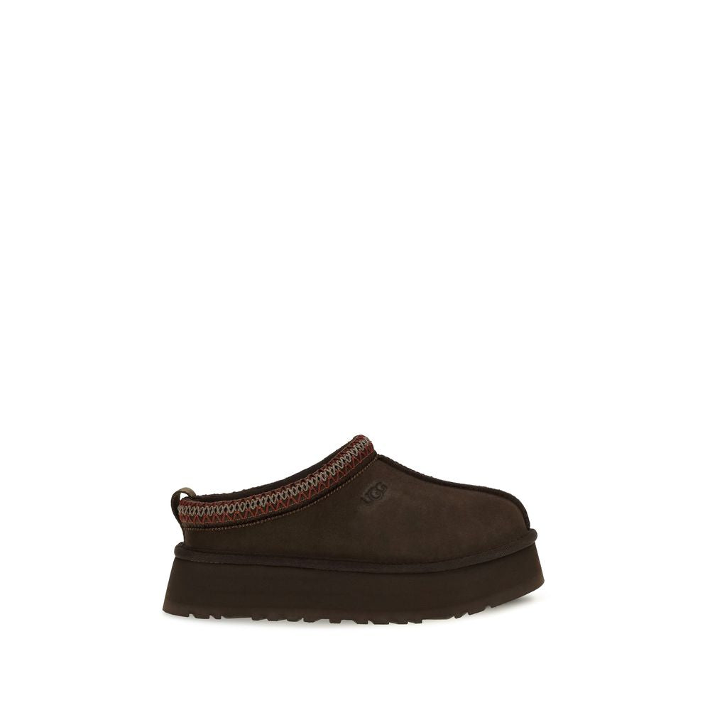Mules en cuir suédé marron UGG