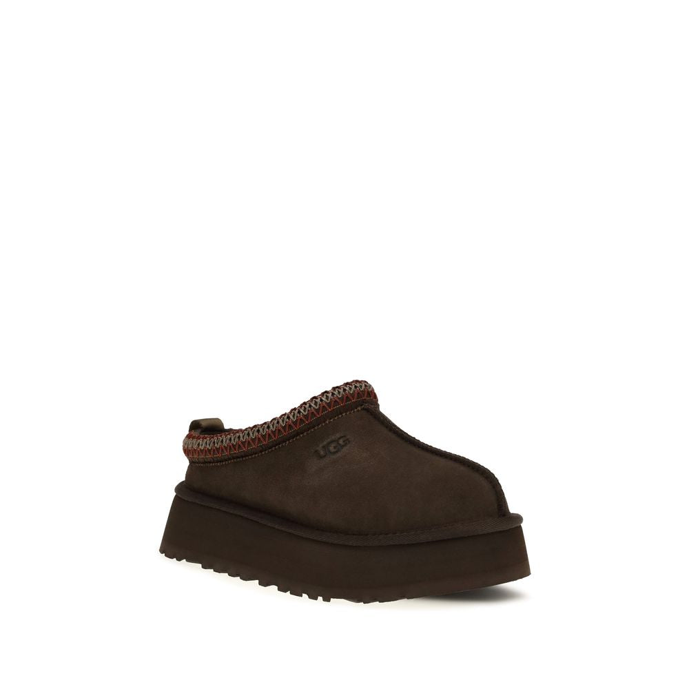 Mules en cuir suédé marron UGG