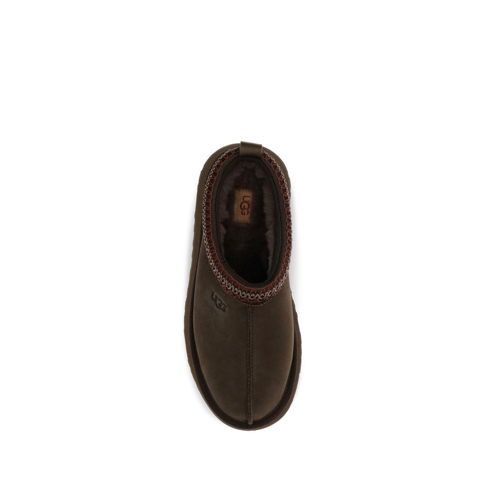 Mules en cuir suédé marron UGG