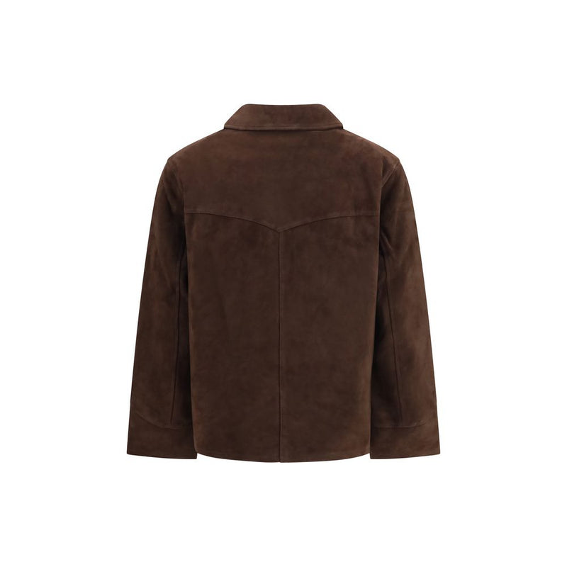 Tory Burch Brown Goatskin Jacket