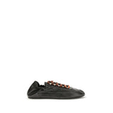 Baskets de sport Prada noires en agneau Ovis Aries Aries