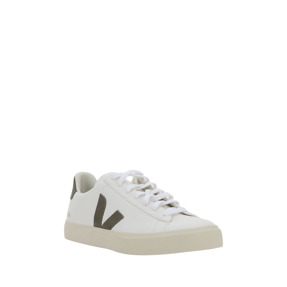 Baskets basses Veja en cuir de veau blanc Bos Taurus