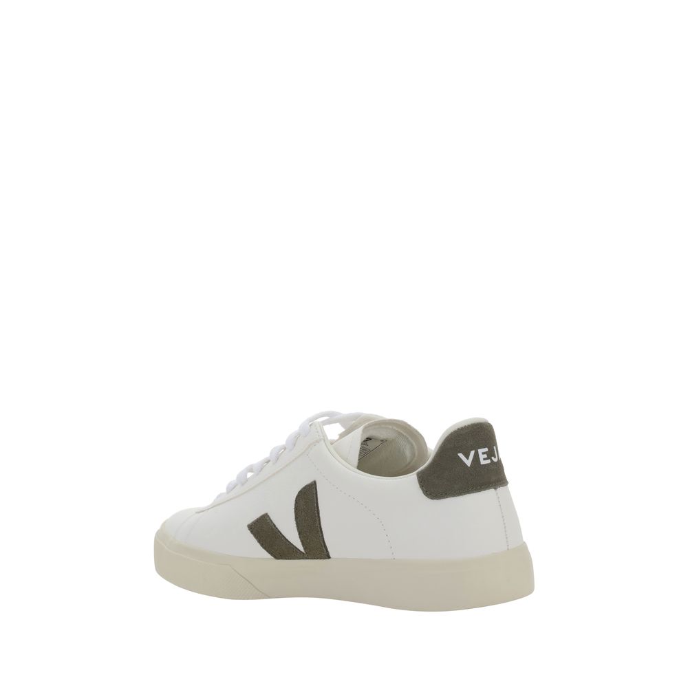 Baskets basses Veja en cuir de veau blanc Bos Taurus