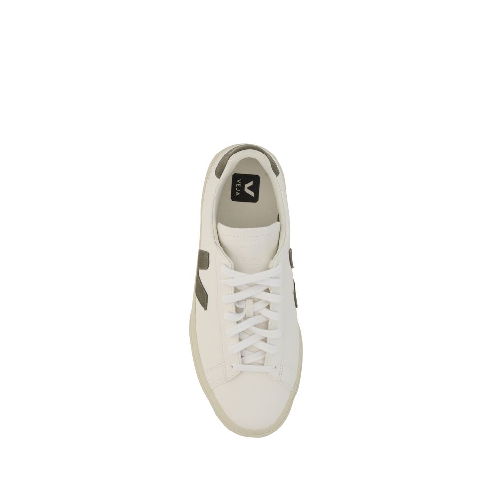 Baskets basses Veja en cuir de veau blanc Bos Taurus