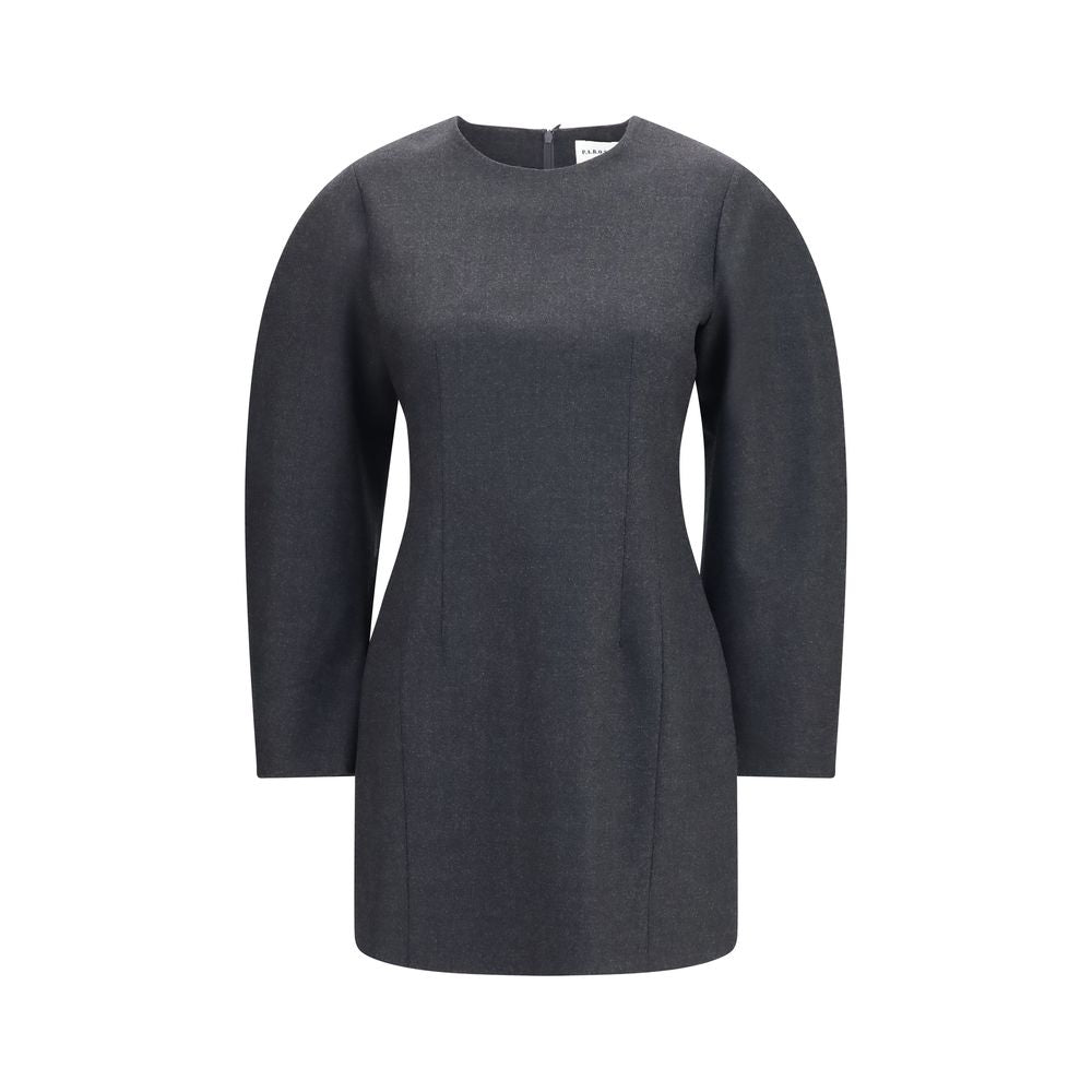 Robe décontractée P.A.R.O.S.H. Oves Aries en laine grise