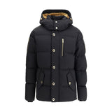 Moose Knuckles Manteau en coton noir