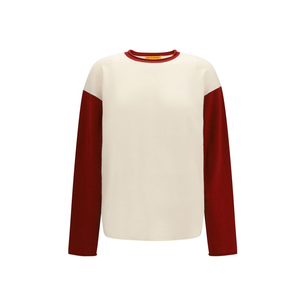 Guest in Residence Sweat-shirt en cachemire blanc