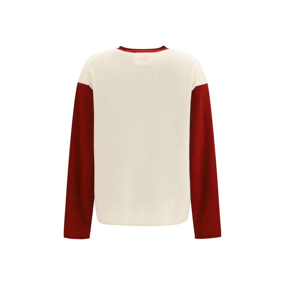 Guest in Residence Sweat-shirt en cachemire blanc