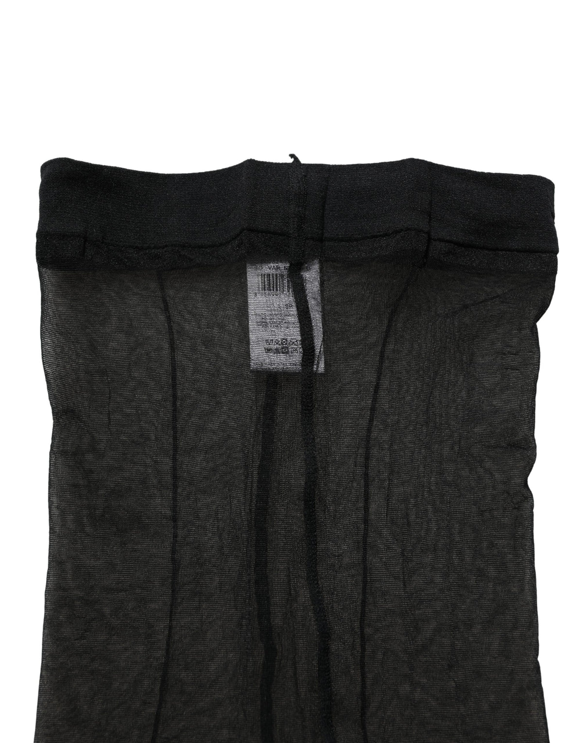 Collant en nylon noir Dolce & Gabbana