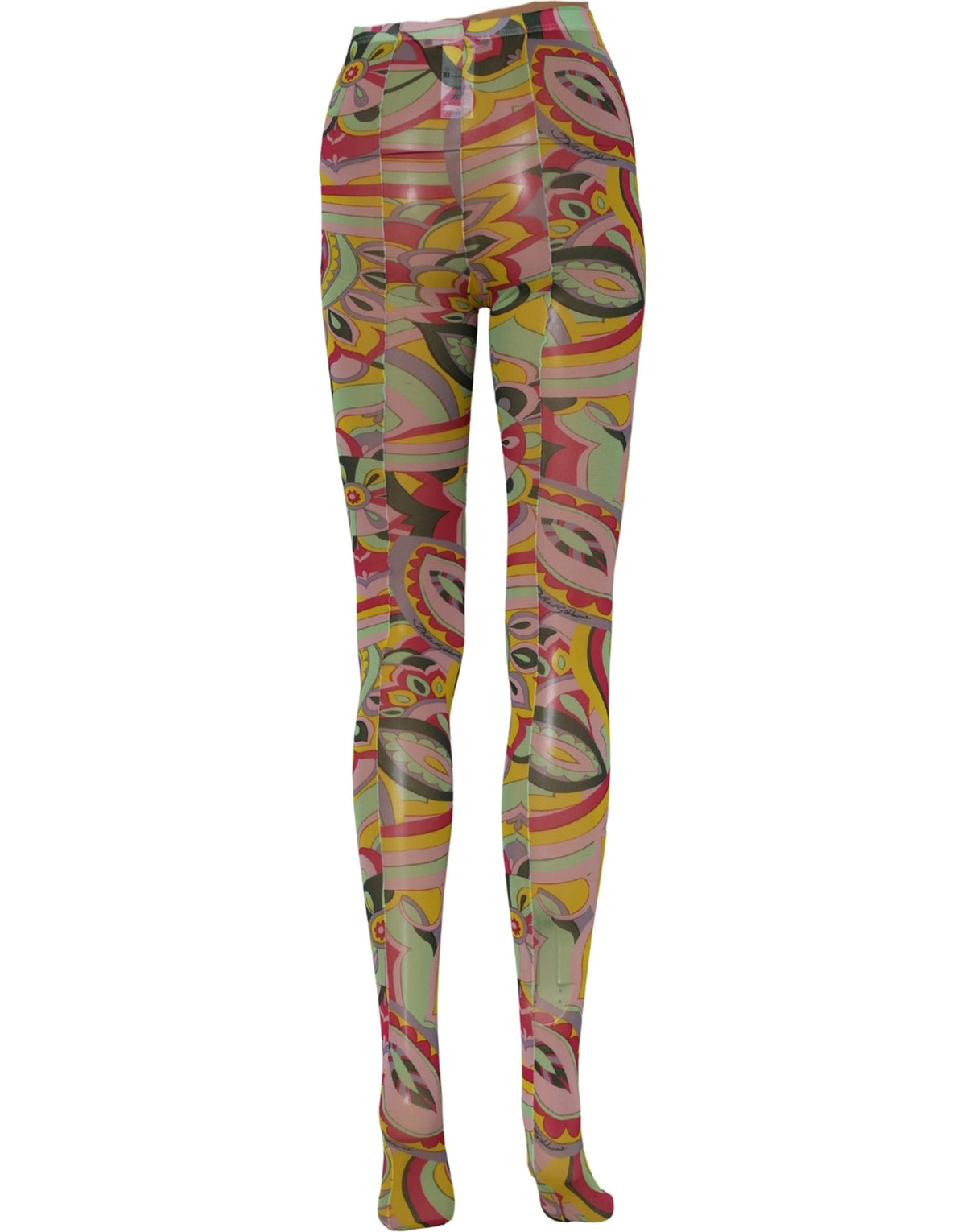 Collants Chaussettes Dolce & Gabbana Imprimé Floral Multicolore