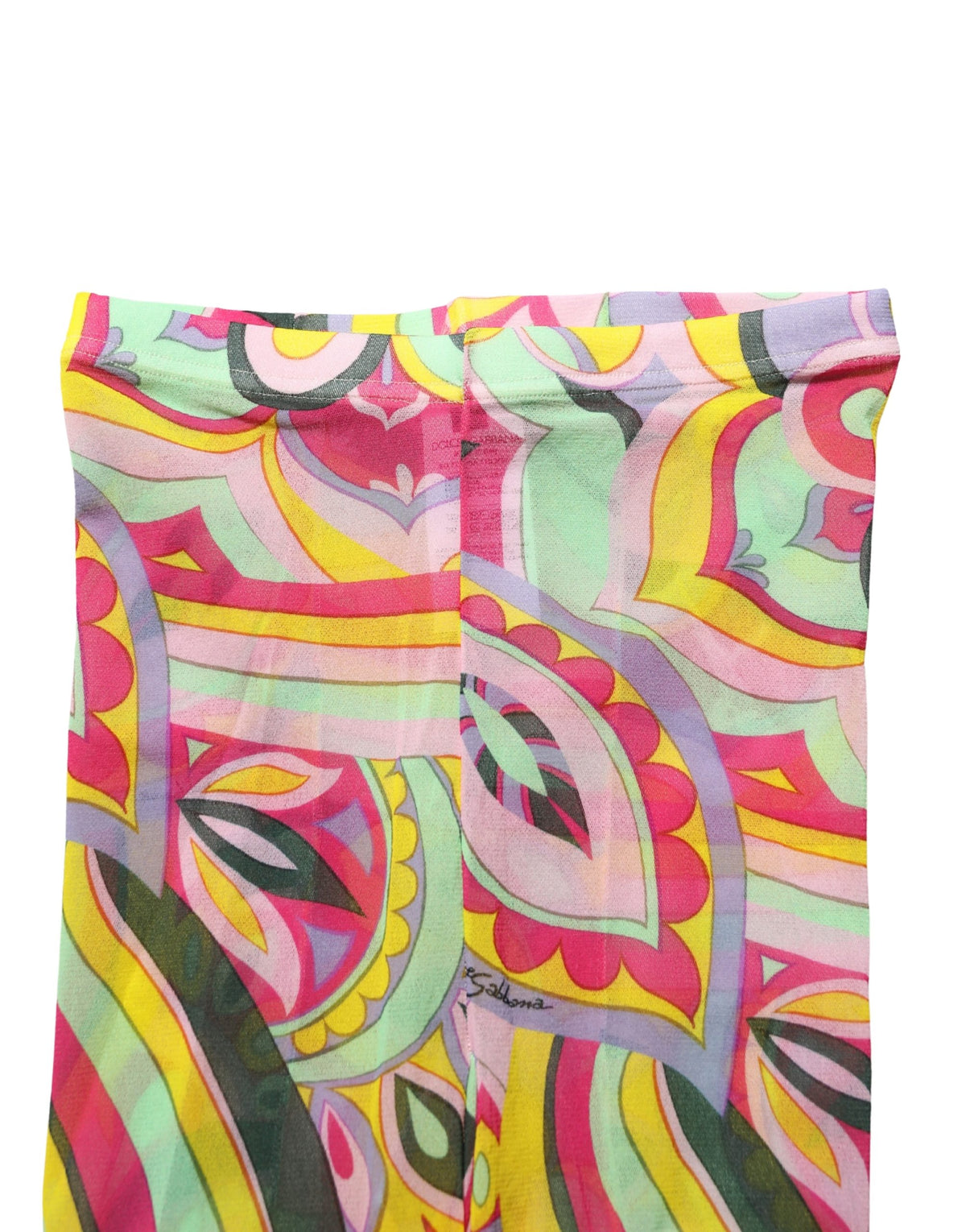 Collants Chaussettes Dolce & Gabbana Imprimé Floral Multicolore