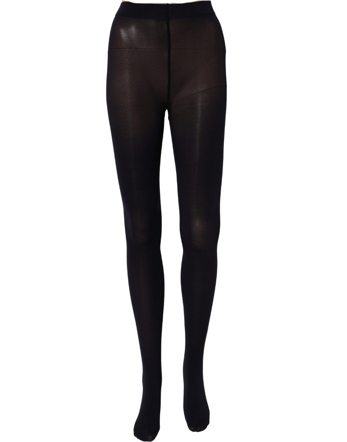 Dolce & Gabbana Collants Mi-Bas Chaussettes Nylon Bleu Foncé Transparent