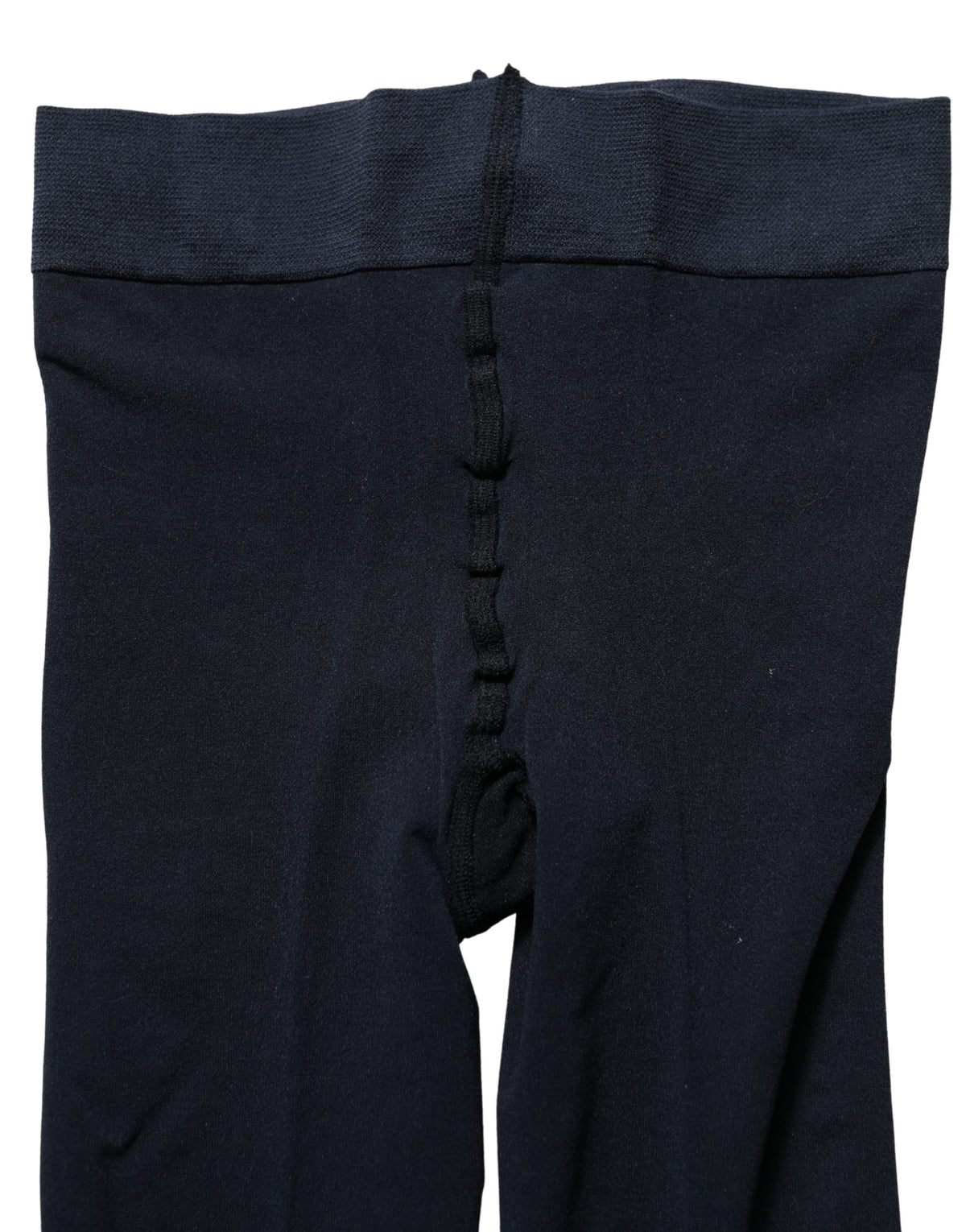 Bas-collant, mi-bas et chaussettes en nylon transparent bleu foncé Dolce & Gabbana