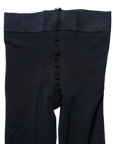 Bas-collant, mi-bas et chaussettes en nylon transparent bleu foncé Dolce & Gabbana