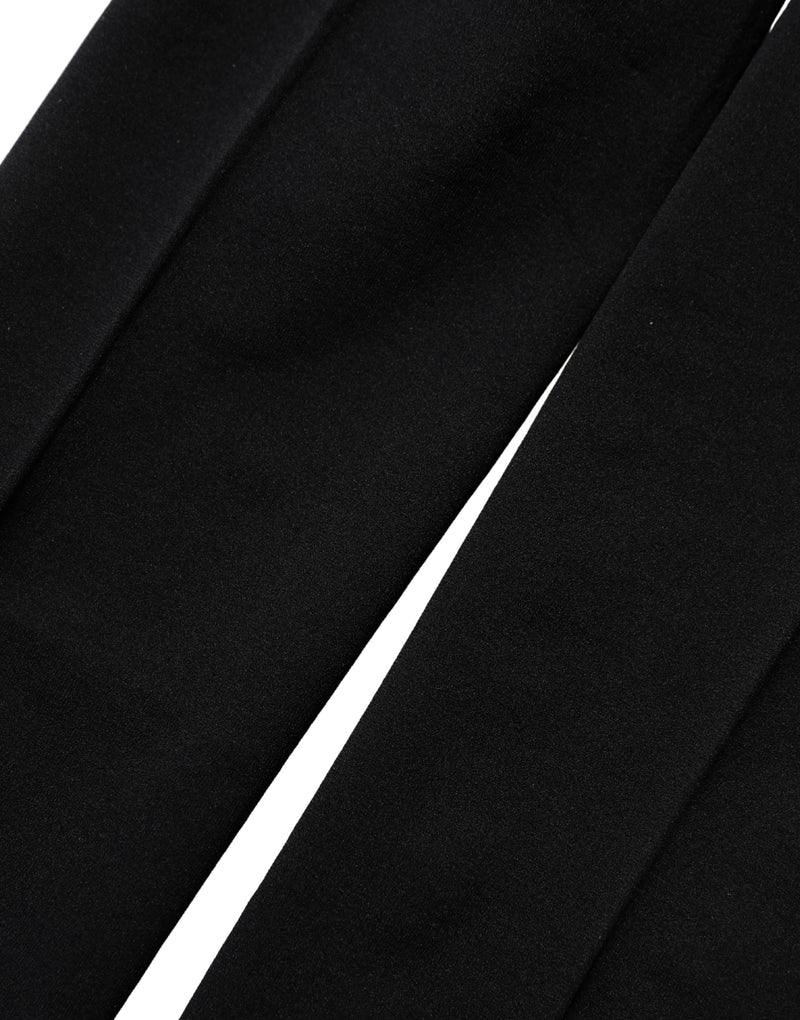 Dolce & Gabbana Black Nylon Sheer Tights Stockings Pantyhose Socks
