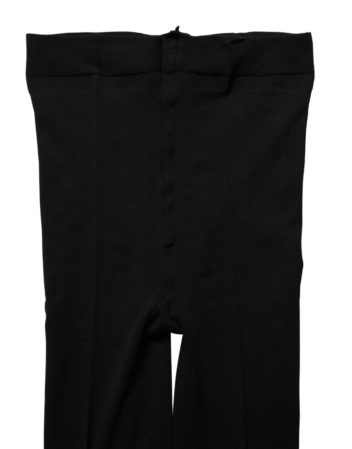 Collant voile noir en nylon Dolce & Gabbana