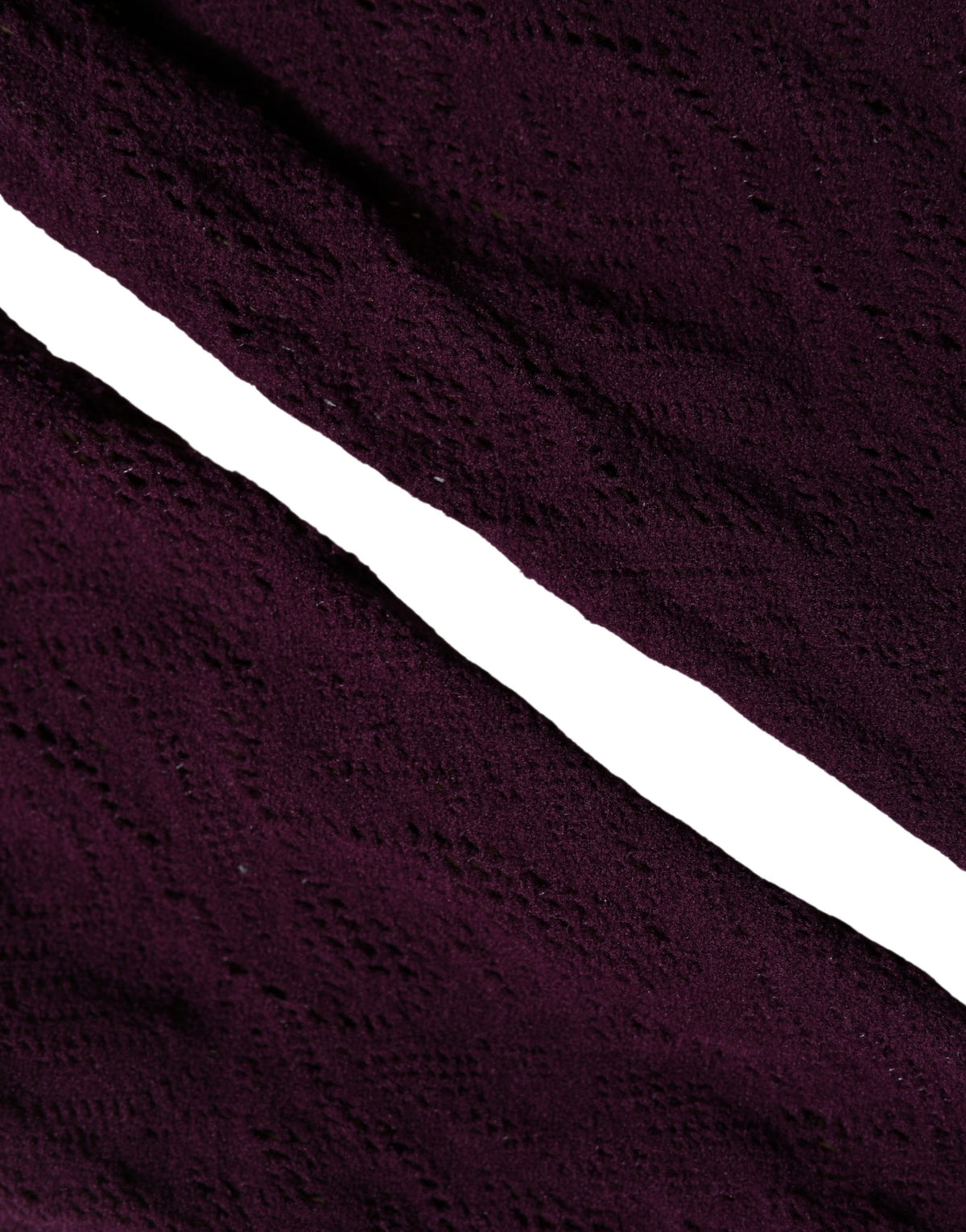Collants résille floraux violets Dries Van Noten