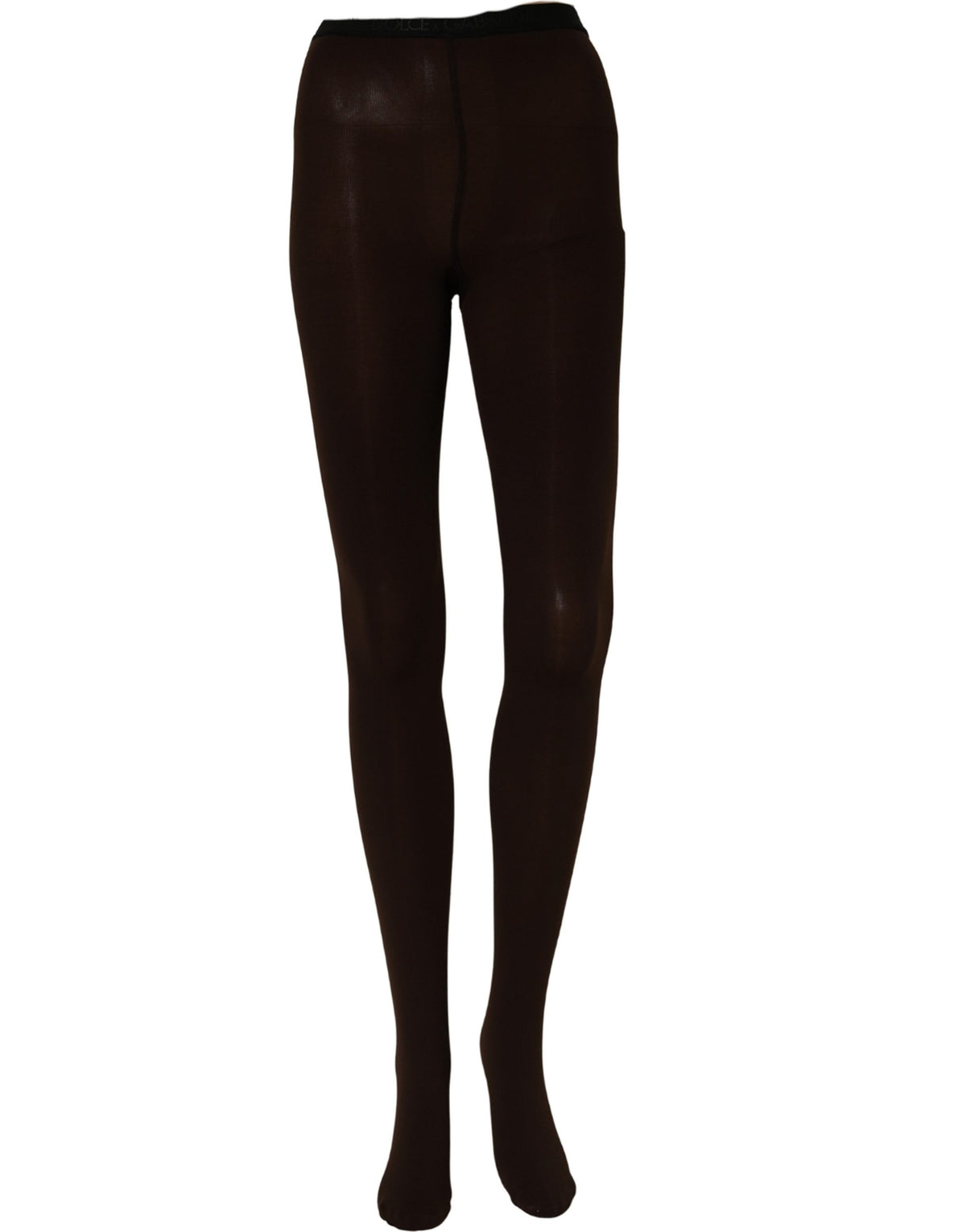Collant, bas, chaussettes en nylon marron Dolce & Gabbana