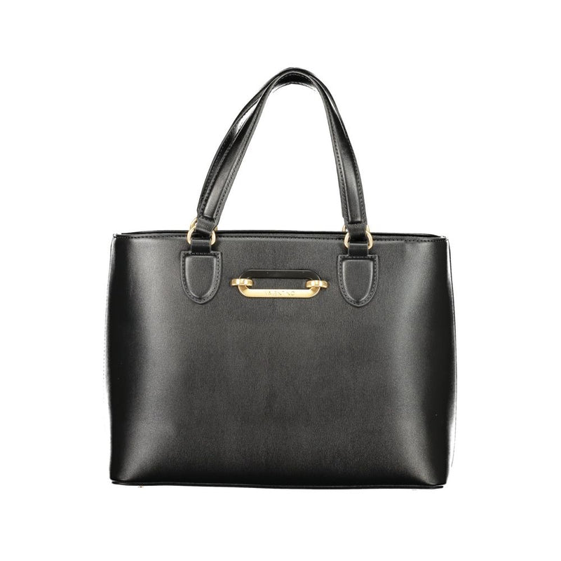 Mario Valentino Black Polyurethane Women's Bag