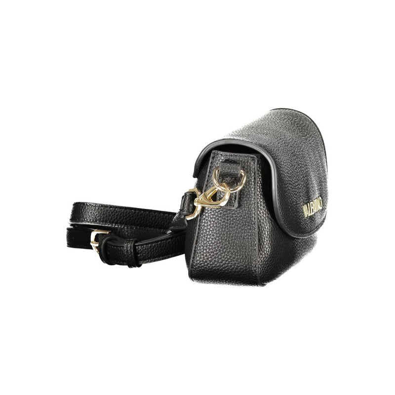 Mario Valentino Black Polyurethane Women's Bag
