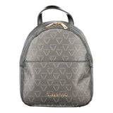 Sac à dos femme en polyuréthane noir Mario Valentino