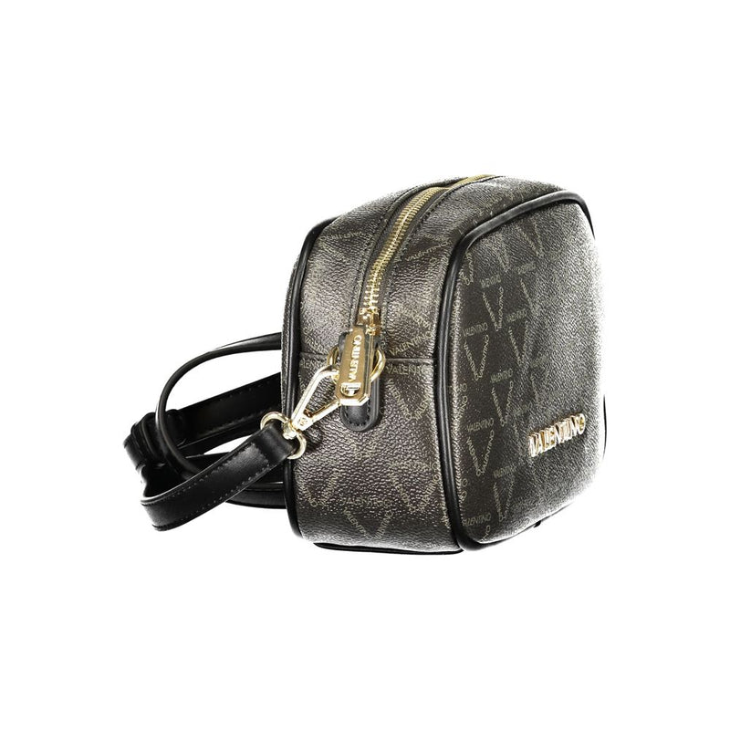 Mario Valentino Black Polyurethane Women's Bag