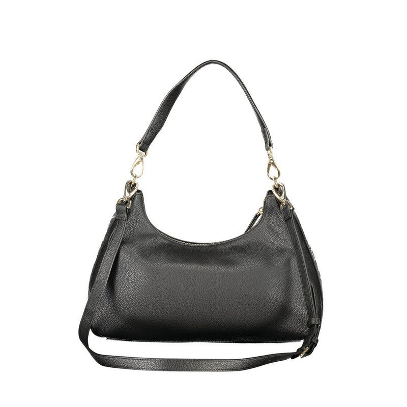Mario Valentino Black Polyurethane Womens Bag