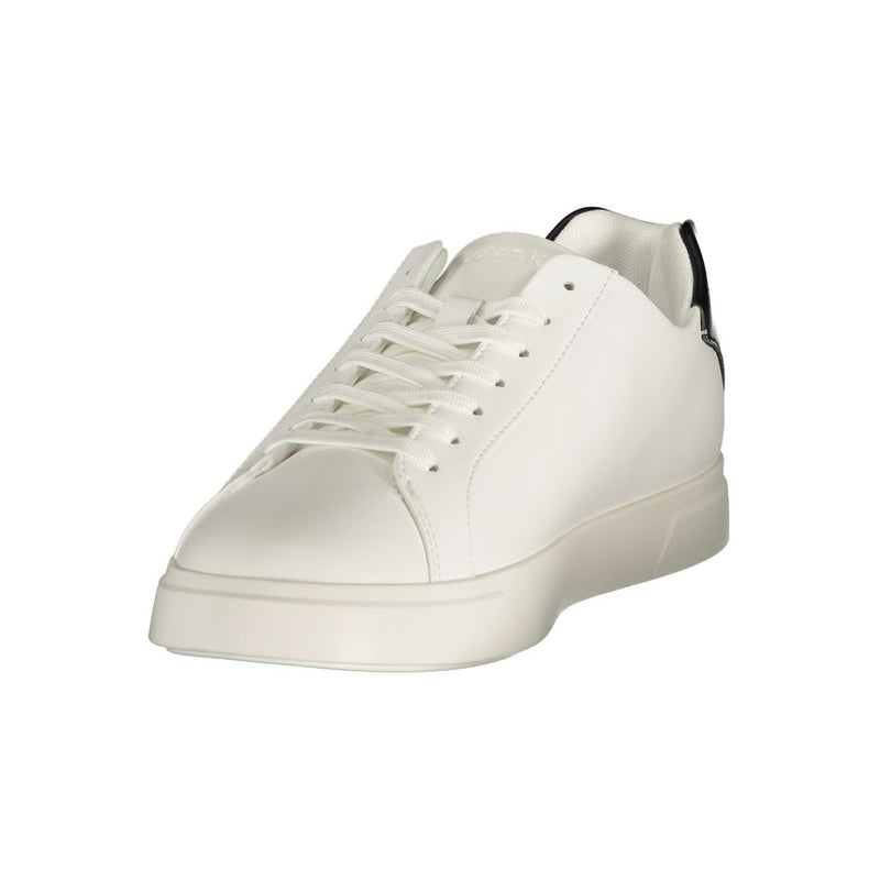 Calvin Klein White Polyurethane Men's Sneaker