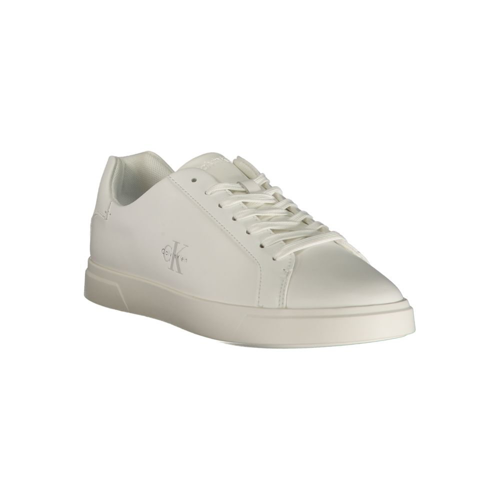 Baskets pour Femme en Polyuréthane Blanc Calvin Klein
