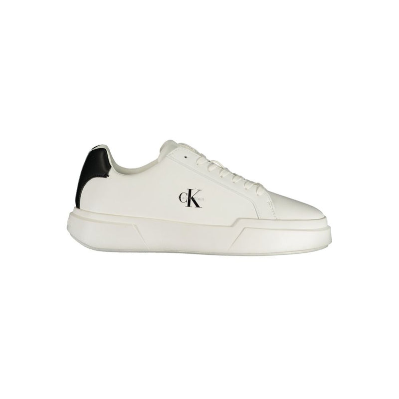 Calvin Klein White Polyurethane Women's Sneaker