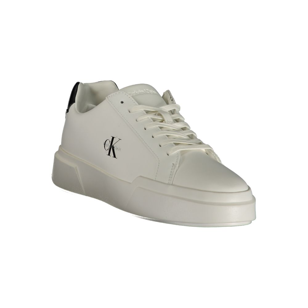 Baskets pour Femme en Polyuréthane Blanc Calvin Klein