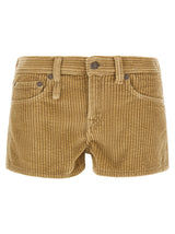 Shorts Bermuda en coton beige R13