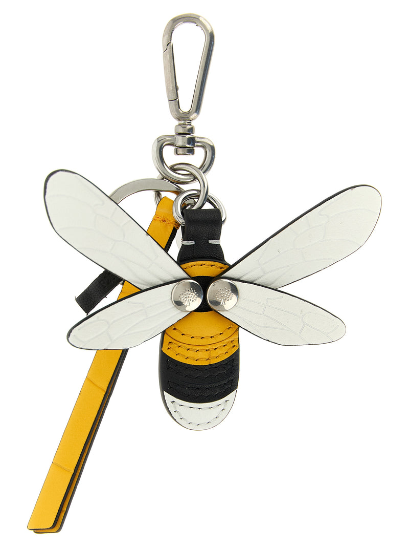 Mulberry Multicolor Calfskin Keychain